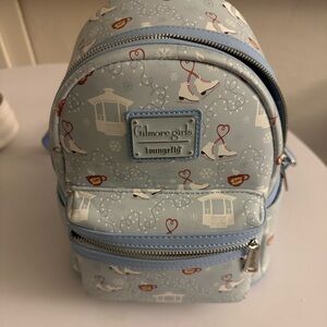 Gilmore girls ice figure skate gazebo winter loungefly